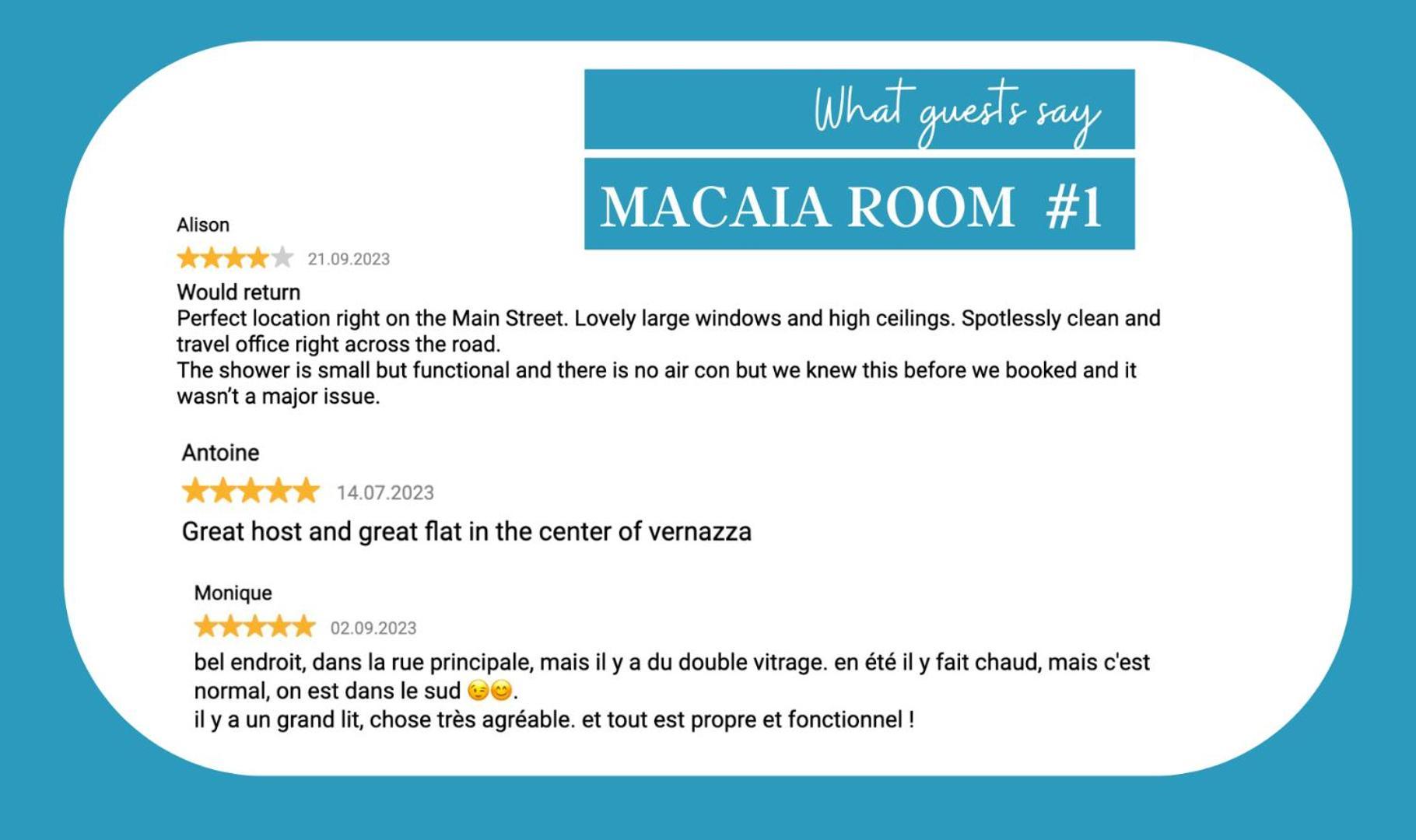 Macaia Room #1 With Ac 韦尔纳扎 外观 照片